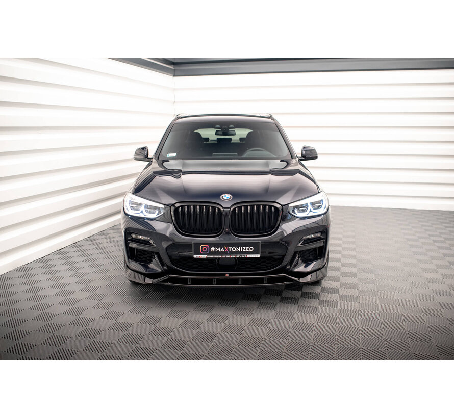 Maxton Design Front Splitter V.2  passend voor BMW X3 M40d / M40i / M-Pack G01