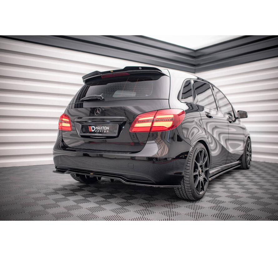 Maxton Design Spoiler Cap Mercedes-Benz B W246 Facelift