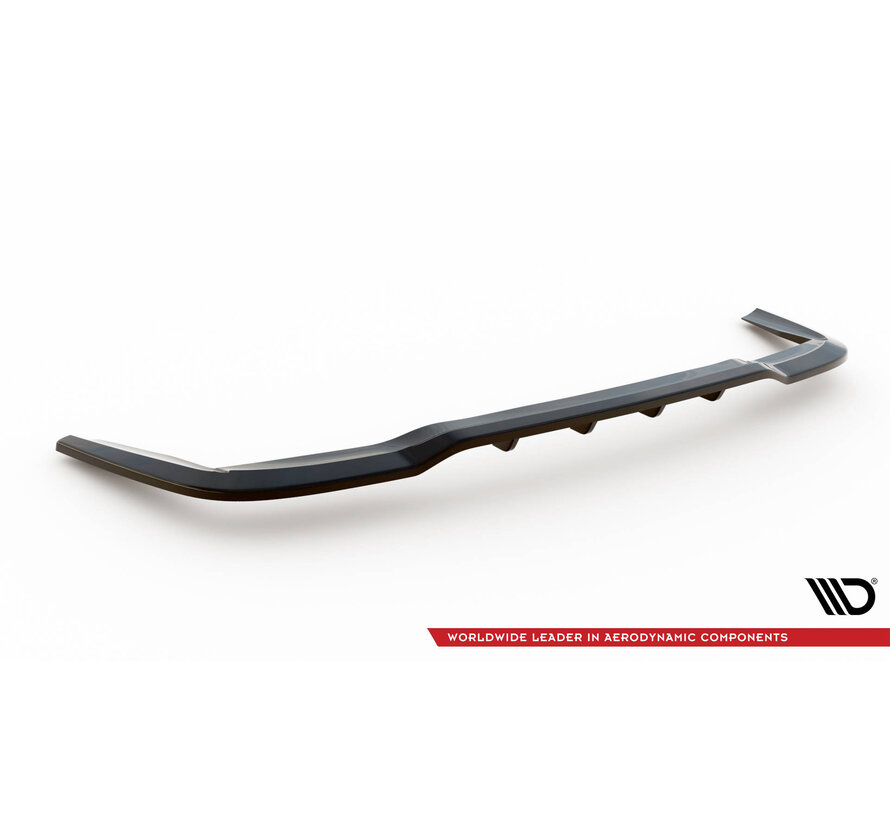 Maxton Design Central Rear Splitter (with vertical bars) Mercedes-Benz B W246 Facelift