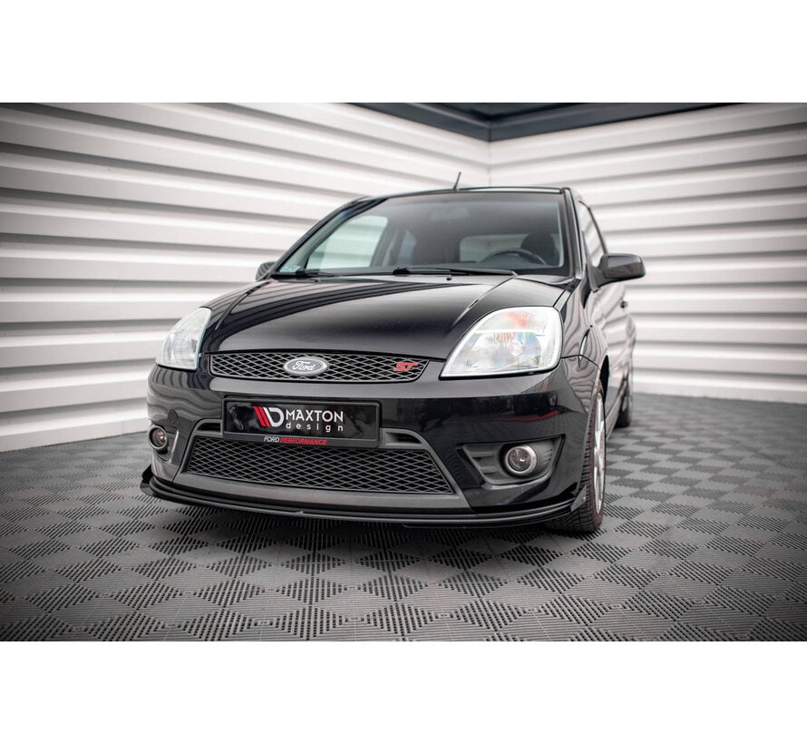 Maxton Design Street Pro Front Splitter V.1 + Flaps Ford Fiesta ST Mk6