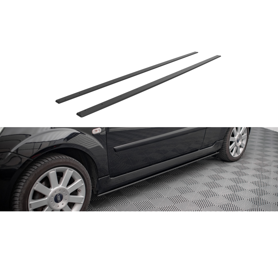 Maxton Design Street Pro Side Skirts Diffusers Ford Fiesta ST Mk6