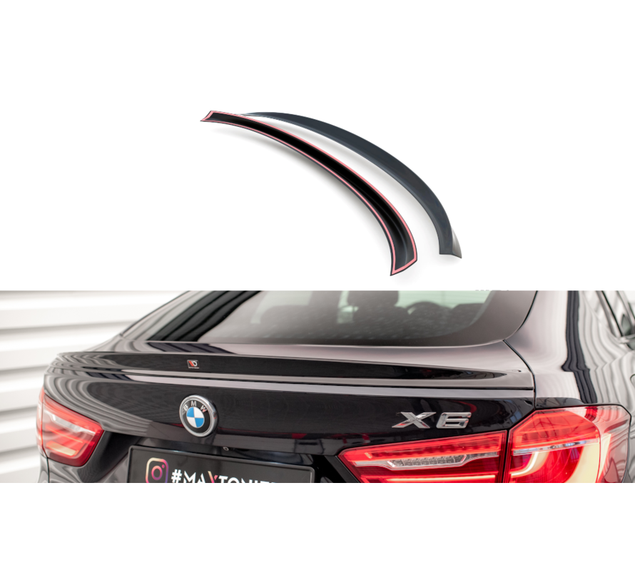 Maxton Design 3D Spoiler Cap V.2 passend voor BMW X6 M-Pack F16