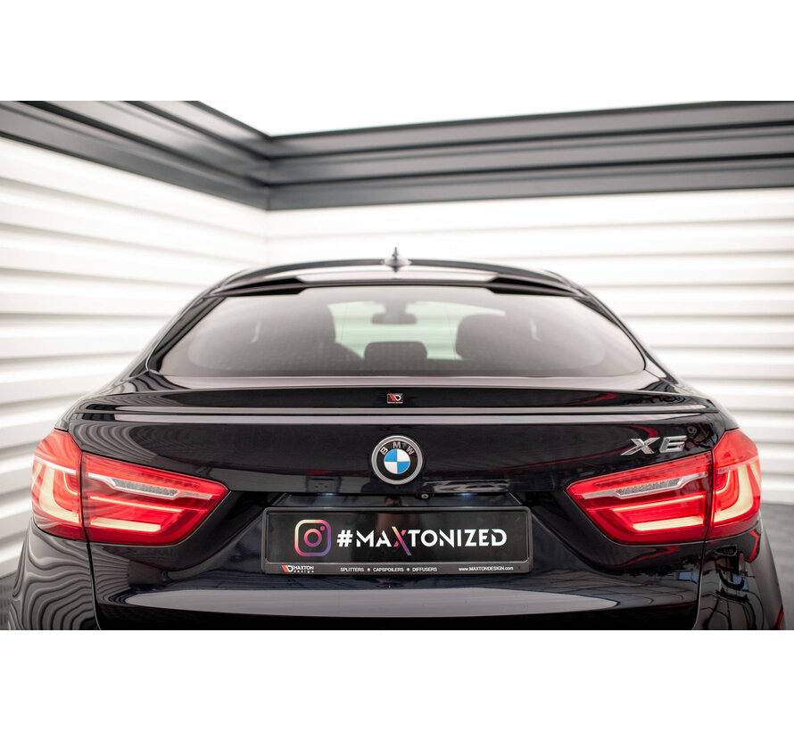 Maxton Design 3D Spoiler Cap V.2 passend voor BMW X6 M-Pack F16