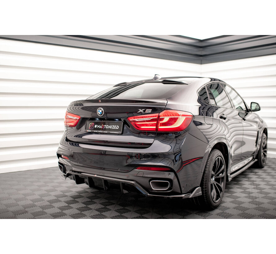 Maxton Design 3D Spoiler Cap V.2 passend voor BMW X6 M-Pack F16