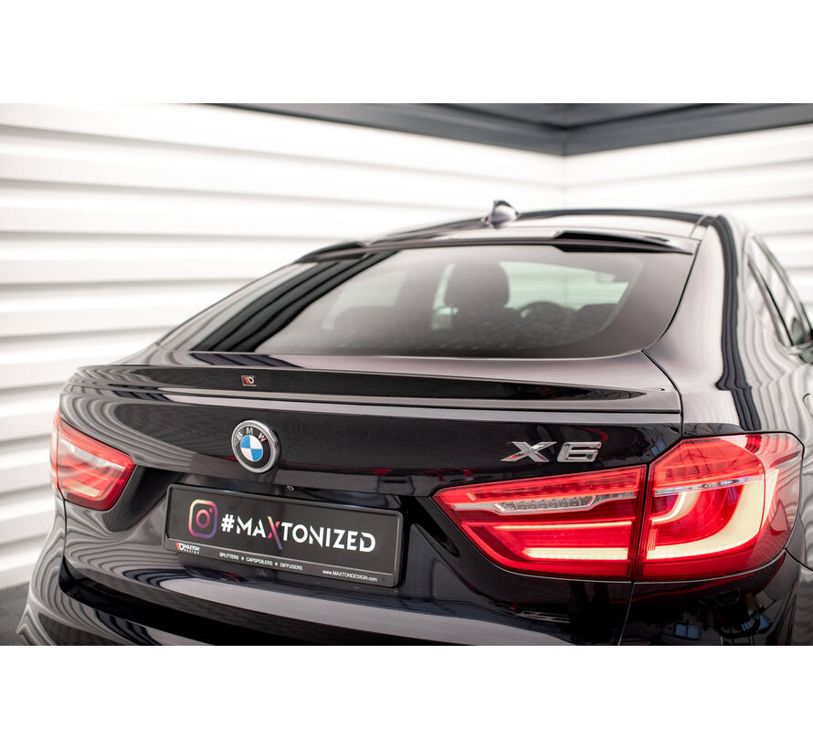 Maxton Design 3D Spoiler Cap V.2 passend voor BMW X6 M-Pack F16