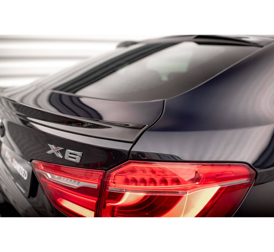 Maxton Design 3D Spoiler Cap V.2 passend voor BMW X6 M-Pack F16