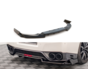 Maxton Design Central Rear Splitter + Flaps for Nissan GTR R35 Facelift