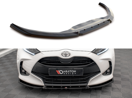 Maxton Design Maxton Design Front Splitter V.2 Toyota Yaris Mk4