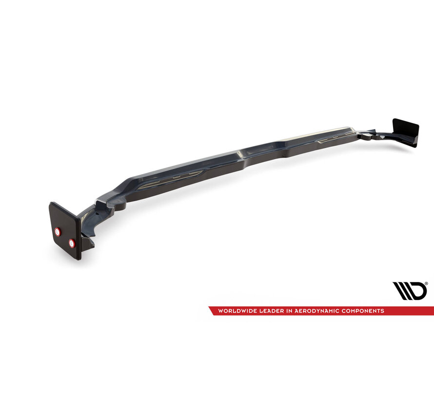 Maxton Design Central Rear Splitter V.1 + Flaps  Toyota Yaris Mk4