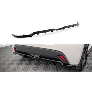 Maxton Design Maxton Design Central Rear Splitter (with vertical bars) V.2 Toyota Yaris Mk4