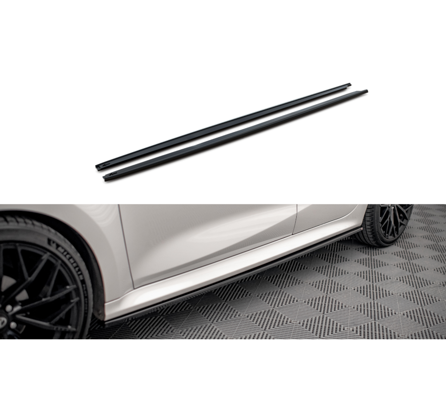 Maxton Design Side Skirts Diffusers V.2 Toyota Yaris Mk4