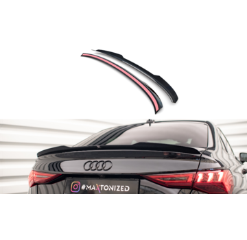 Maxton Design Maxton Design Spoiler Cap Audi A3 / A3 S-Line / S3 / RS3 Sedan 8Y