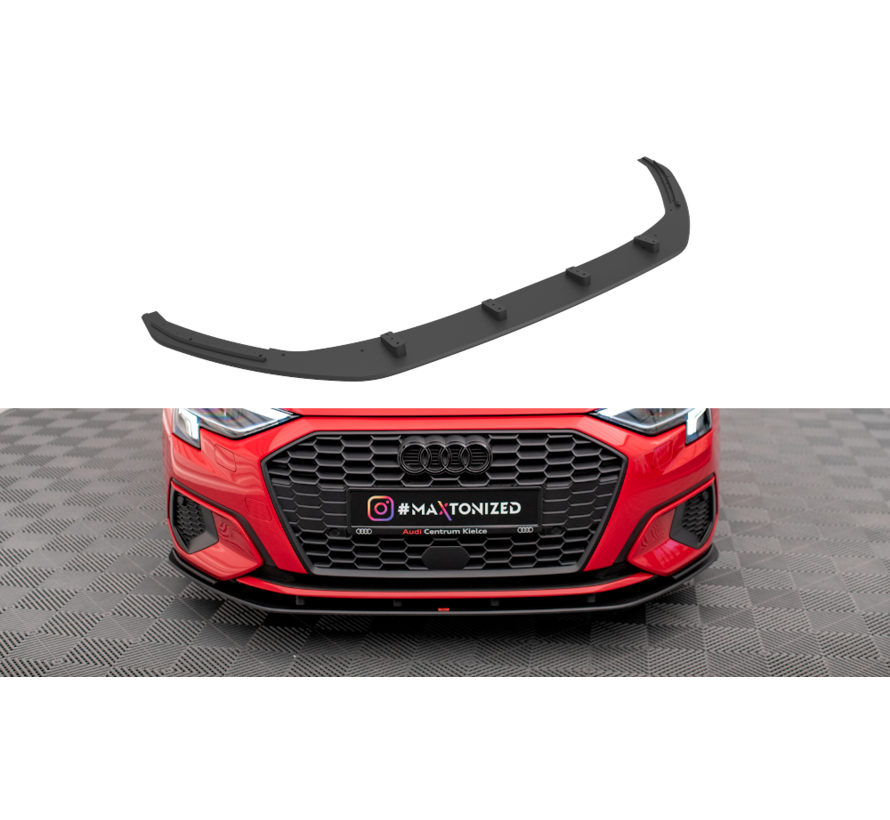 Maxton Design Street Pro Front Splitter Audi A3 8Y