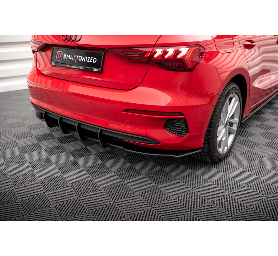 Maxton Design Street Pro Rear Diffuser Audi A3 Sportback 8Y