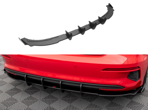 Maxton Design Maxton Design Street Pro Rear Valance + Flaps Audi A3 Sportback 8Y