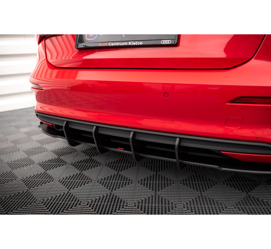 Maxton Design Street Pro Rear Valance + Flaps Audi A3 Sportback 8Y