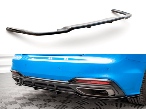 Maxton Design Maxton Design Central Rear Splitter (with vertical bars) Audi A5 S-Line F5 Facelift