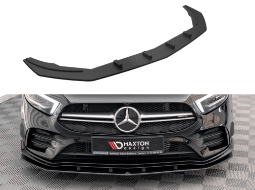 Maxton Design Maxton Design Street Pro Front Splitter Mercedes A35 AMG / AMG-Line Aero Pack W177