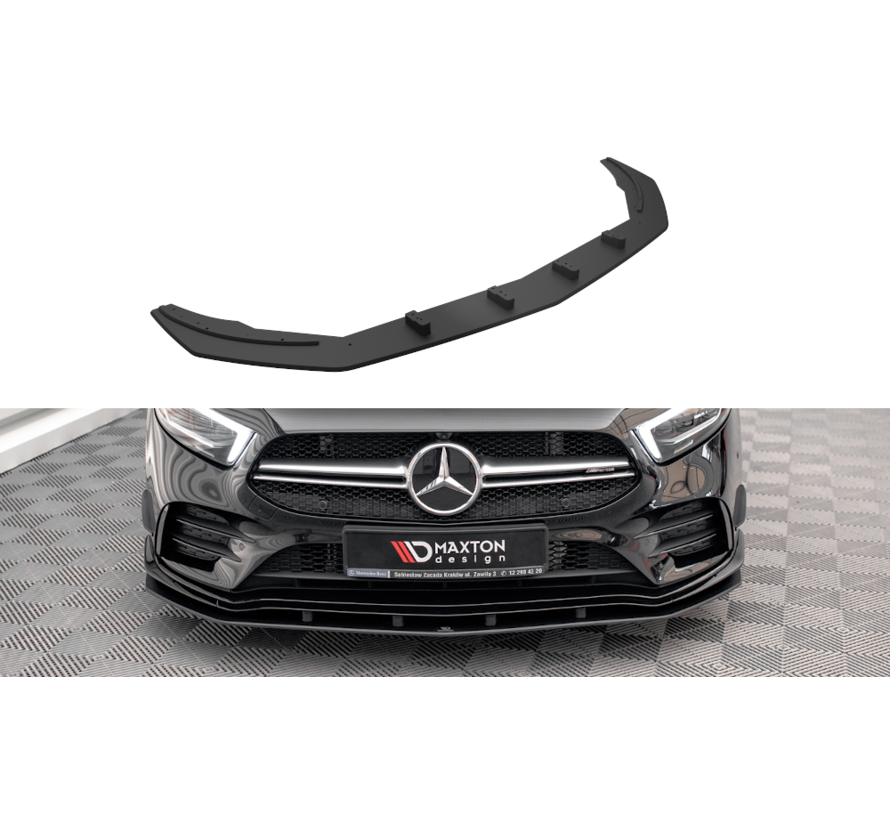 Maxton Design Street Pro Front Splitter Mercedes A35 AMG / AMG-Line Aero Pack W177