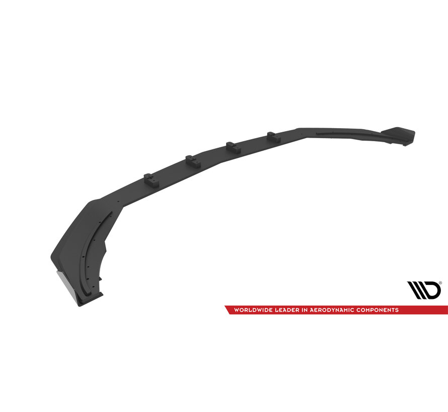Maxton Design Street Pro Front Splitter + Flaps Mercedes A35 AMG / AMG-Line Aero Pack W177