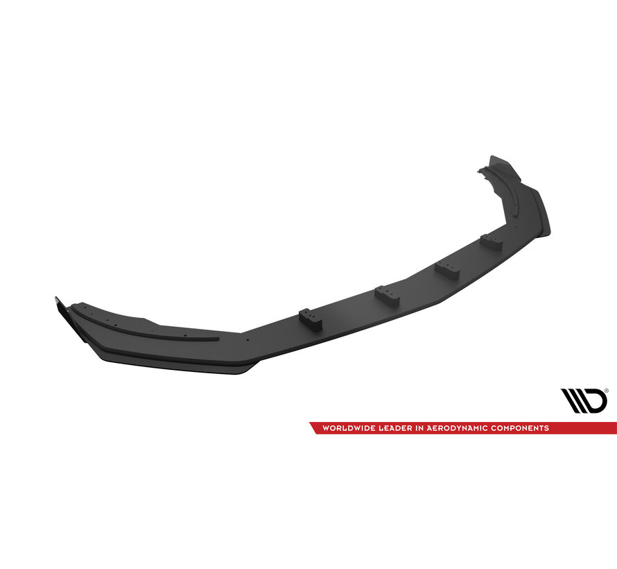 Maxton Design Street Pro Front Splitter + Flaps Mercedes A35 AMG / AMG-Line Aero Pack W177