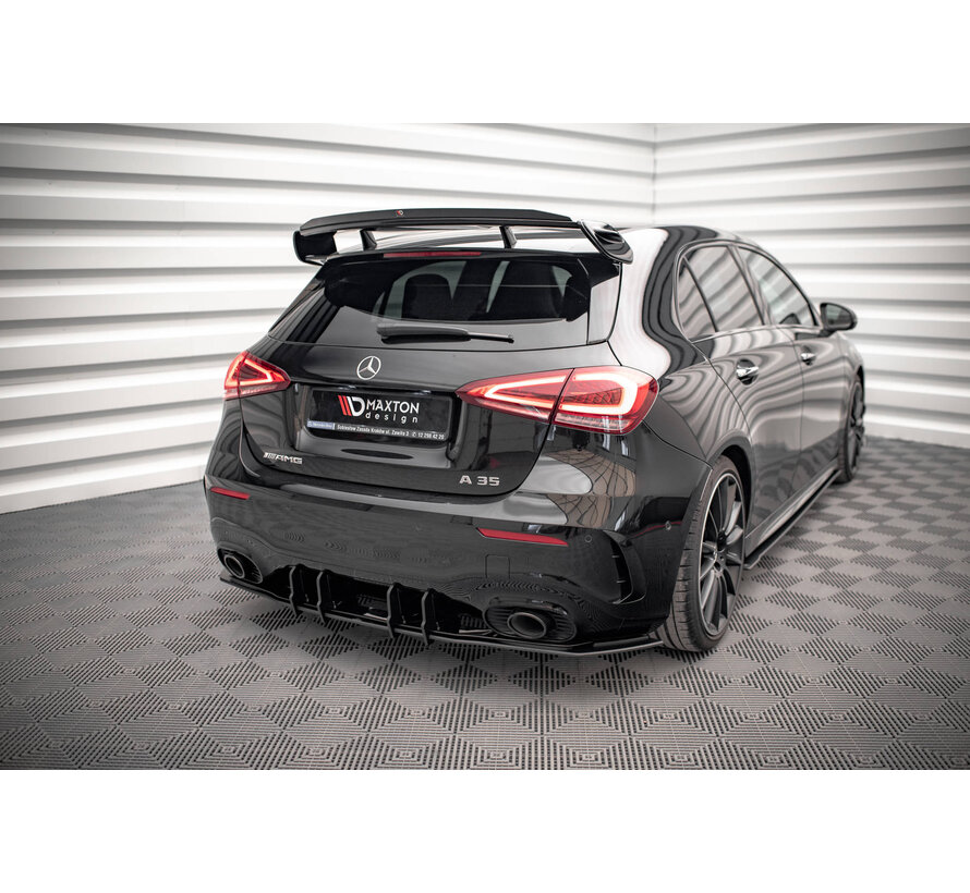 Maxton Design Street Pro Rear Diffuser Mercedes A35 AMG Hatchback Aero Pack W177