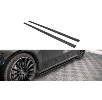 Maxton Design Maxton Design Street Pro Side Skirts Diffusers Mercedes A35 AMG / AMG-Line Aero Pack W177