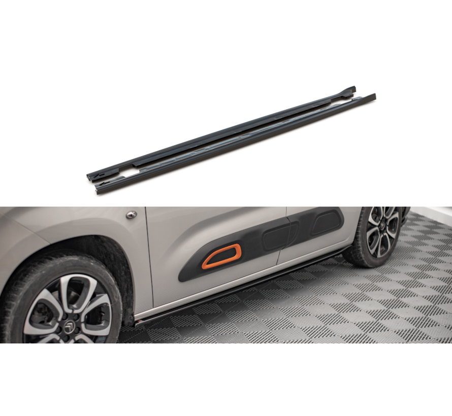 Maxton Design Side Skirts Diffusers Citroen Berlingo Mk3
