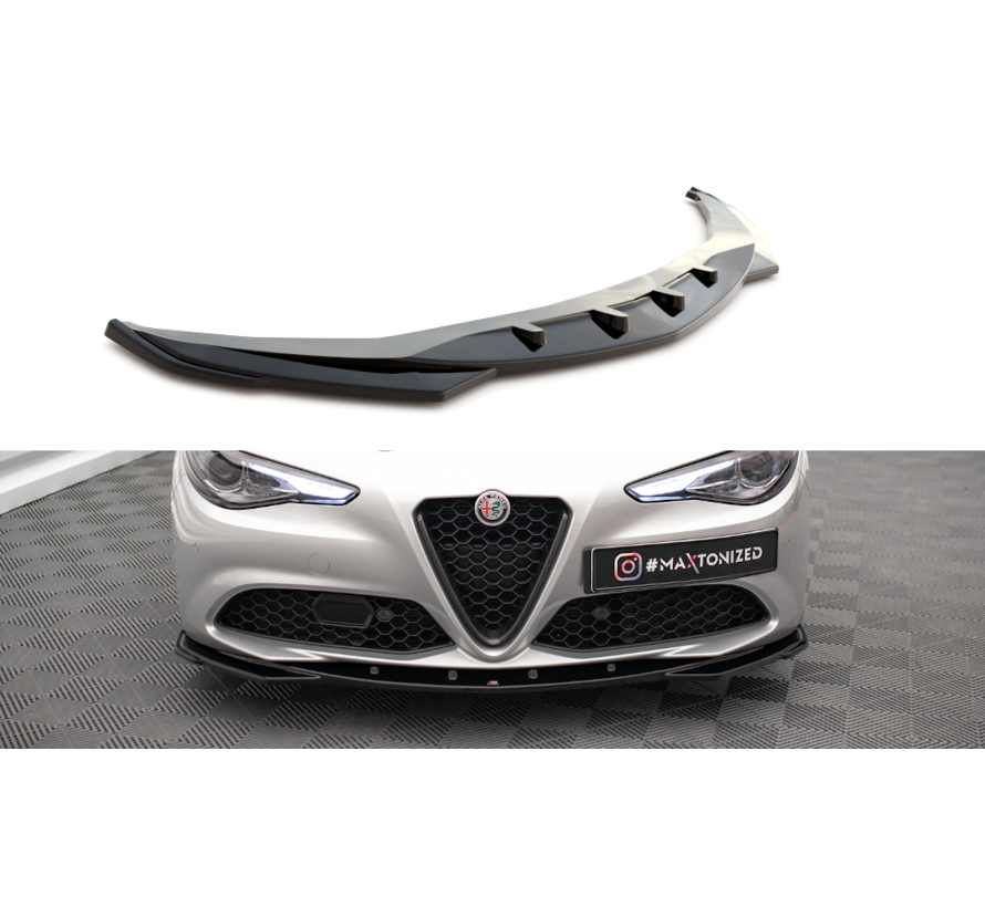 Maxton Design Front Splitter V.2 Alfa Romeo Giulia Sport