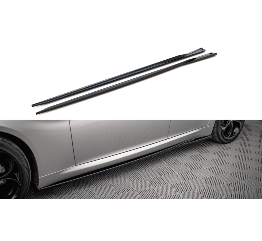 Maxton Design Side Skirts Diffusers Alfa Romeo Giulia Sport