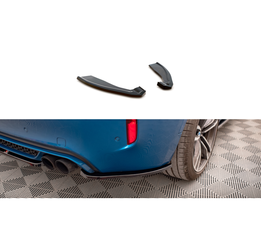 Maxton Design Rear Side Splitters passend voor BMW X6 M F86
