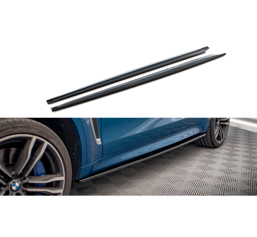 Maxton Design Side Skirts Diffusers BMW X6 M F86