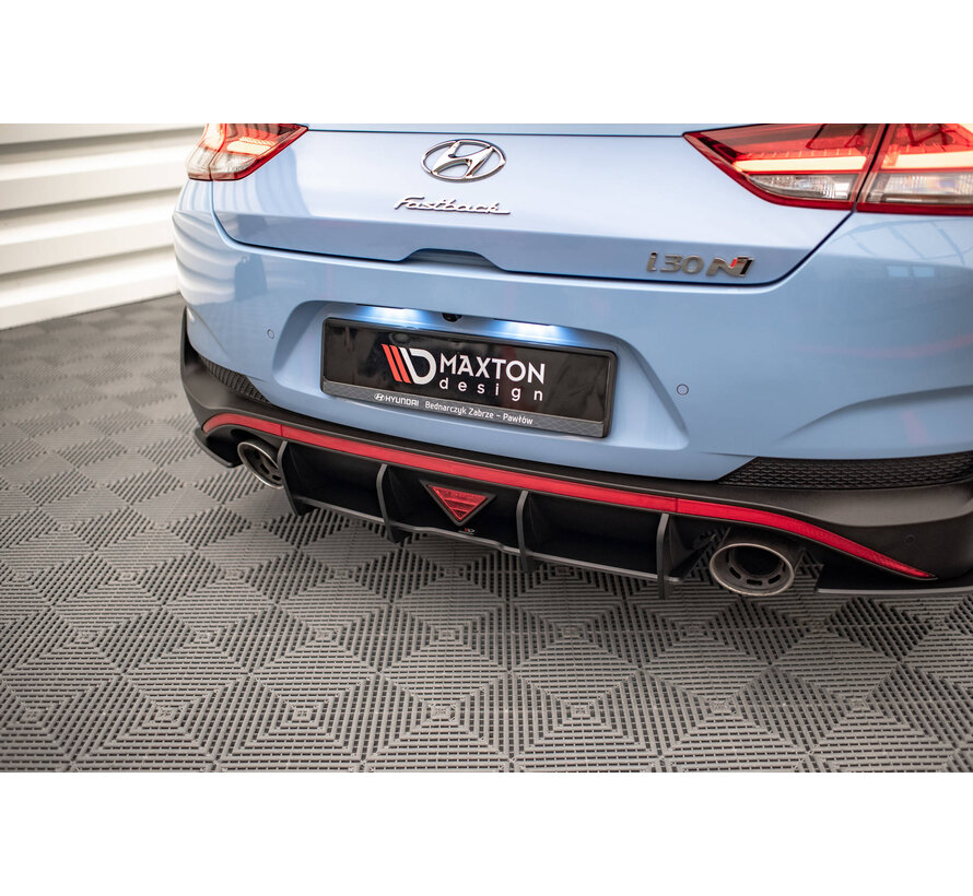 Maxton Design Street Pro Rear Diffuser Hyundai I30 N Fastback Mk3 Facelift