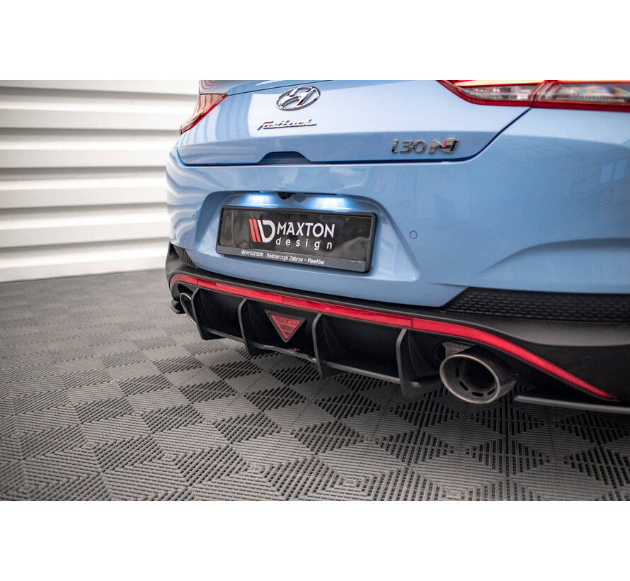 Maxton Design Street Pro Rear Diffuser Hyundai I30 N Fastback Mk3 Facelift