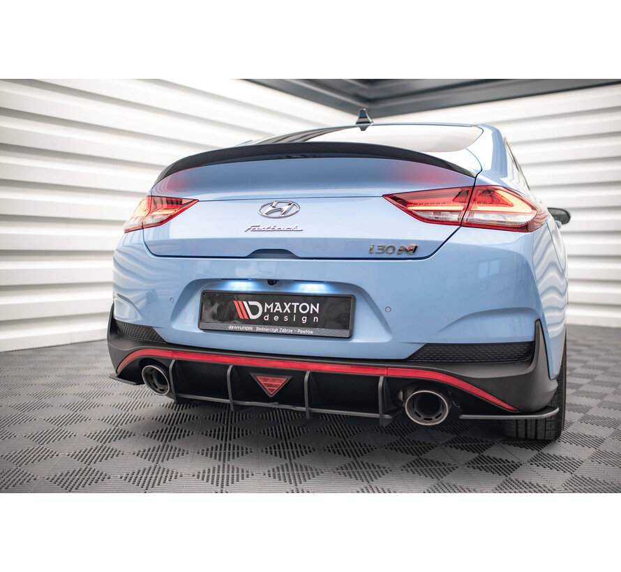 Maxton Design Street Pro Rear Diffuser Hyundai I30 N Fastback Mk3 Facelift