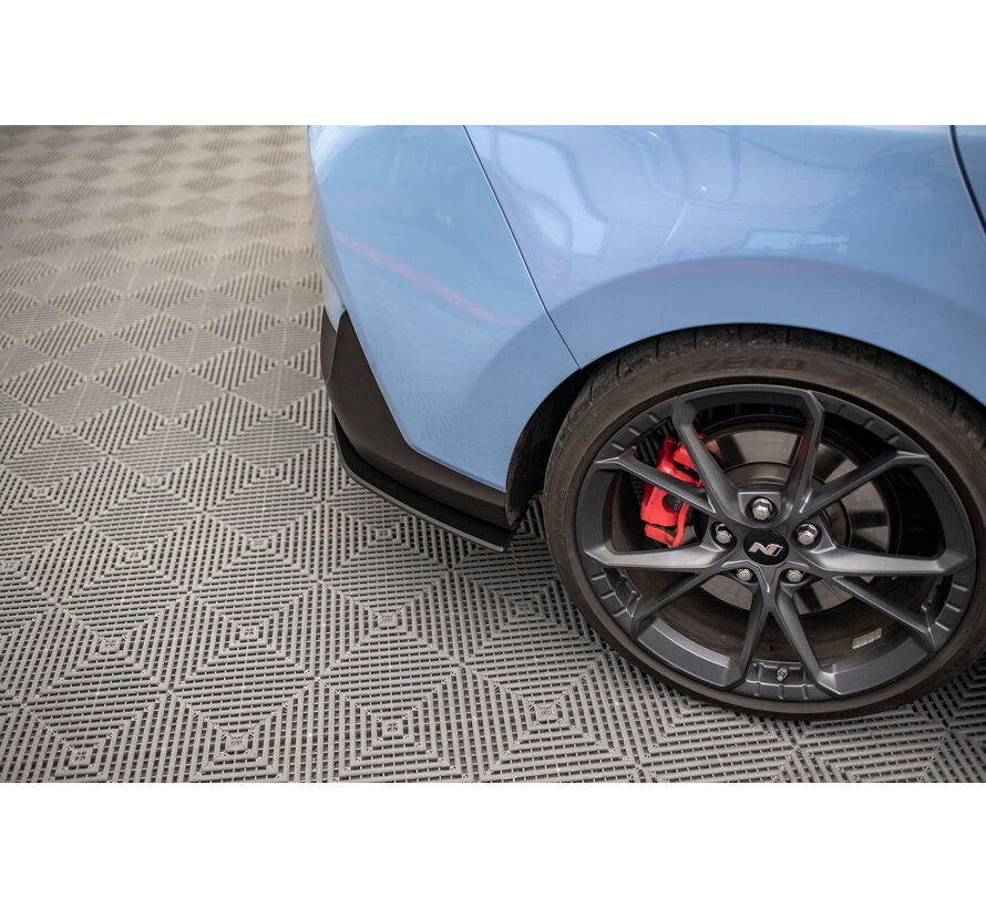 Maxton Design Street Pro Rear Side Splitters Hyundai I30 N Fastback Mk3 Facelift