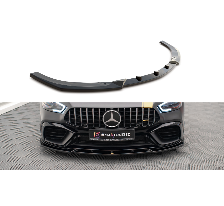 Maxton Design Front Splitter V.3 Mercedes-AMG GT 63S 4-Door Coupe Aero