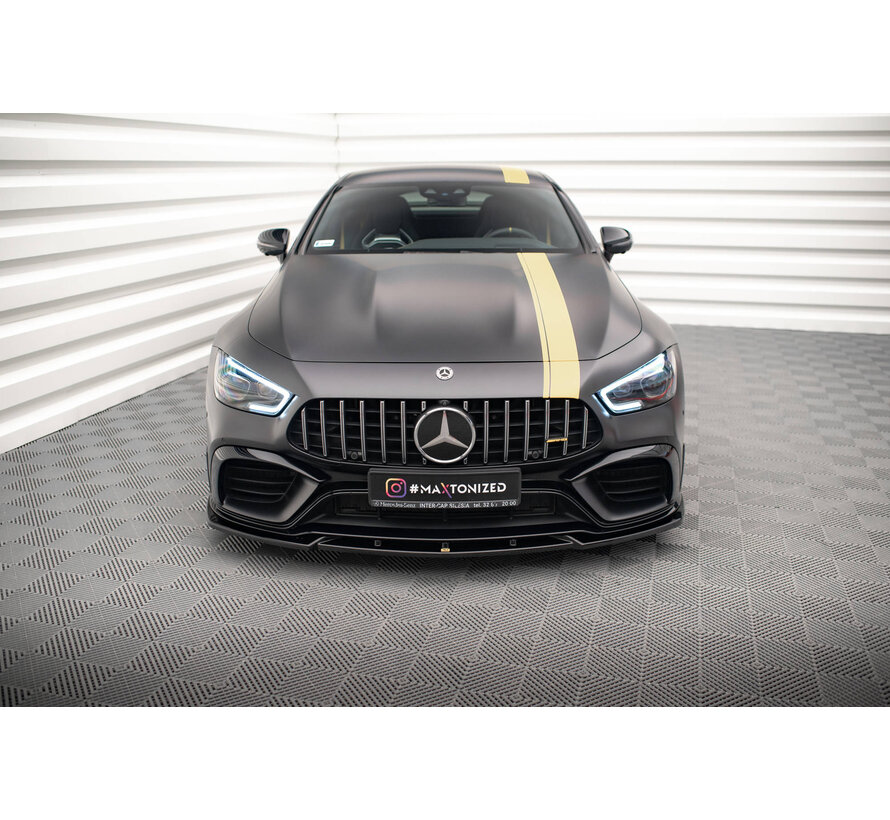 Maxton Design Front Splitter V.3 Mercedes-AMG GT 63S 4-Door Coupe Aero