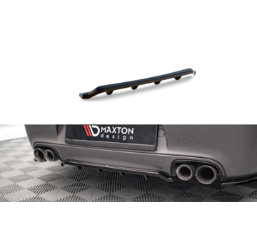 Maxton Design Maxton Design Central Rear Splitter (with vertical bars) Porsche 911 Carrera / Carrera GTS 997 Facelift