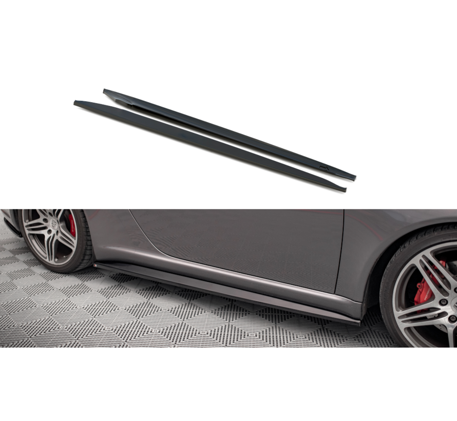 Maxton Design Side Skirts Diffusers Porsche 911 Carrera / Carrera GTS 997 Facelift