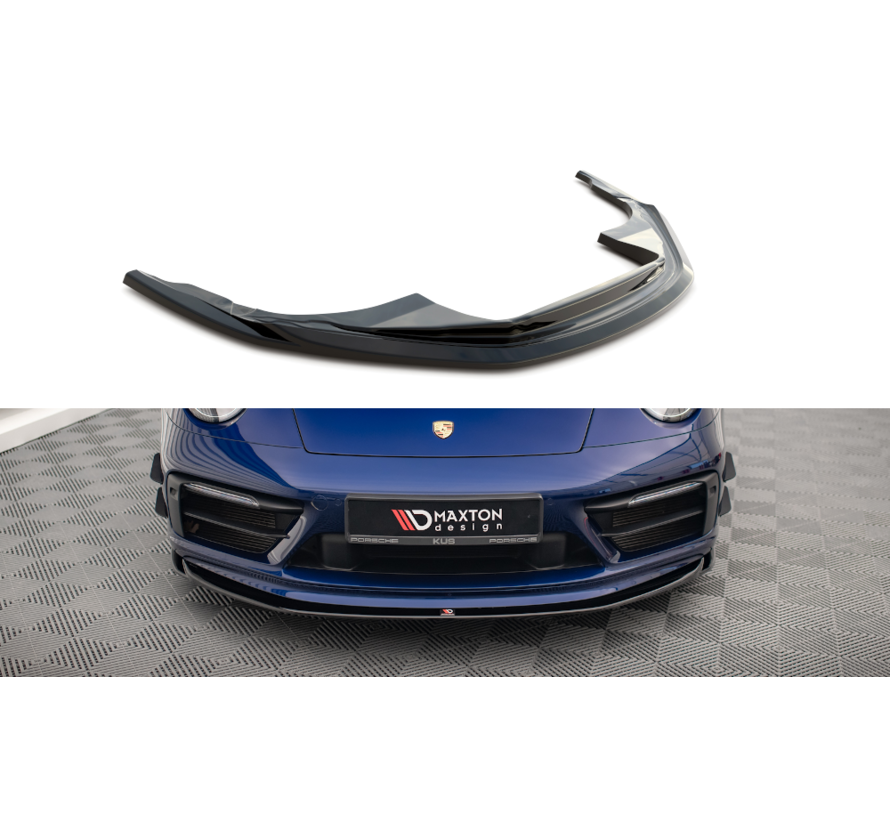 Maxton Design Front Splitter V.1 Porsche 911 Carrera Aero 992