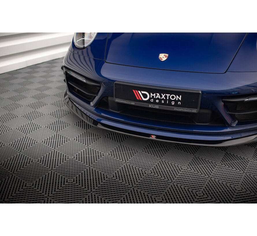 Maxton Design Front Splitter V.2 Porsche 911 Carrera Aero 992