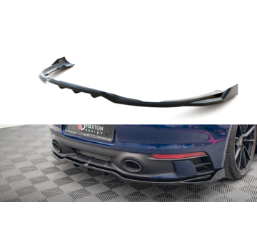 Maxton Design Maxton Design Central Rear Splitter (with vertical bars) V.2 Porsche 911 Carrera Aero 992