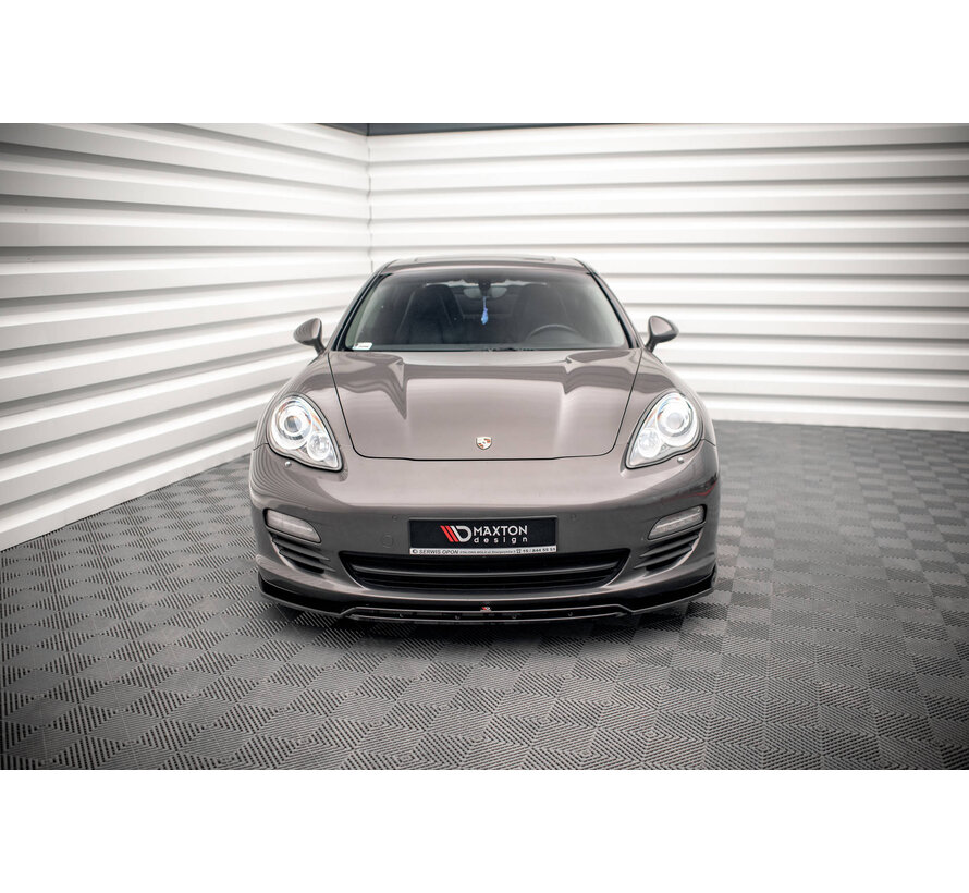 Maxton Design Front Splitter V.1 Porsche Panamera / Panamera Diesel 970