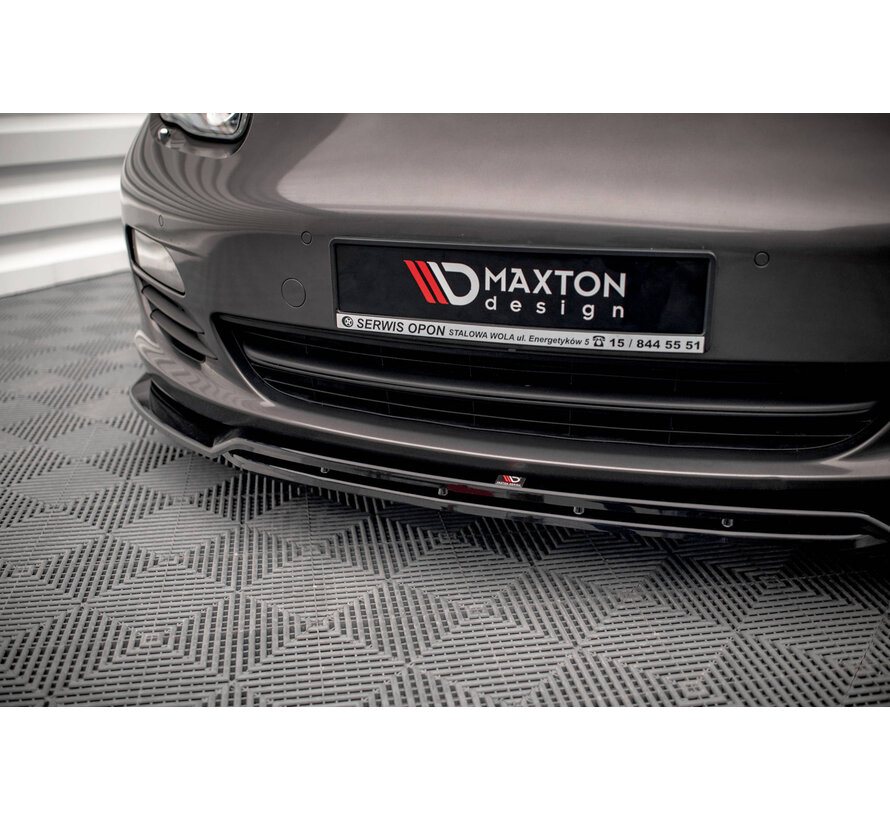 Maxton Design Front Splitter V.1 Porsche Panamera / Panamera Diesel 970