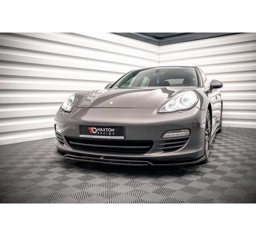 Maxton Design Front Splitter V.1 Porsche Panamera / Panamera Diesel 970