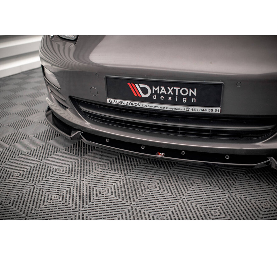 Maxton Design Front Splitter V.2 Porsche Panamera / Panamera Diesel 970