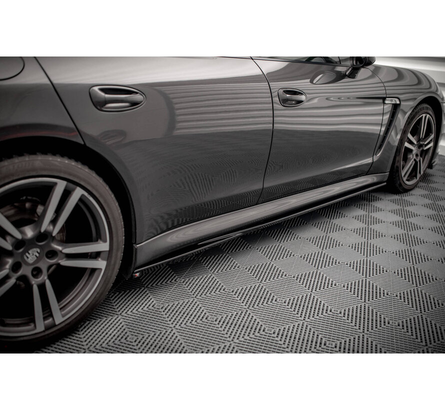 Maxton Design Side Skirts Diffusers V.1 Porsche Panamera / Panamera Diesel / Panamera Turbo 970