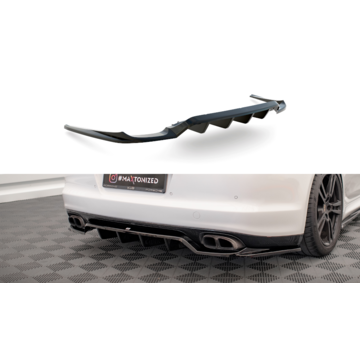 Maxton Design Maxton Design Central Rear Splitter (with vertical bars) Porsche Panamera Turbo 970