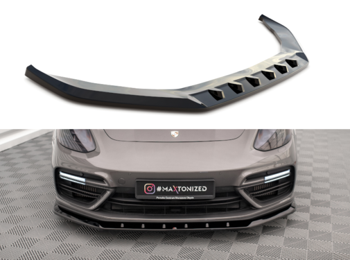 Maxton Design Maxton Design Front Splitter V.1 Porsche Panamera E-Hybrid 971